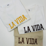 La Vida Heritage Embroidered Tee