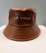 La Vida Leather Bucket Hat - Image 3